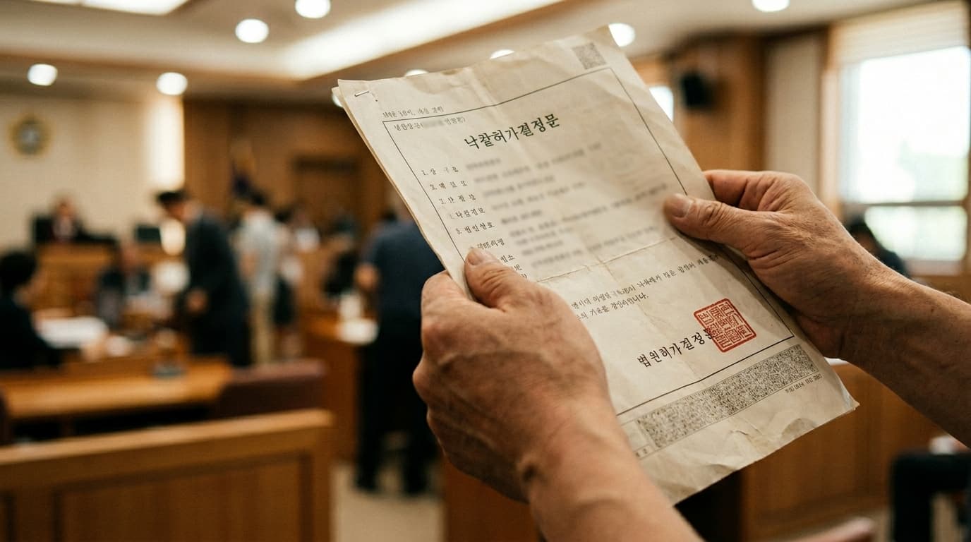 아내에게 6개월을 약속하고, 일주일 만에 낙찰받았습니다